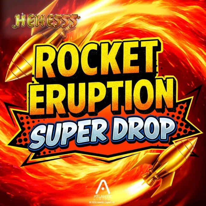 Rocket Eruption Super Drop স্লট গেমের ইন্টারফেস